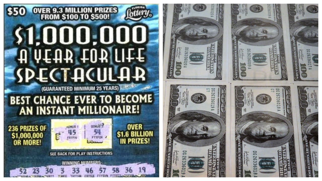 Hombre de Florida se convierte en millonario a los 53 años con el raspadito de la Lotería