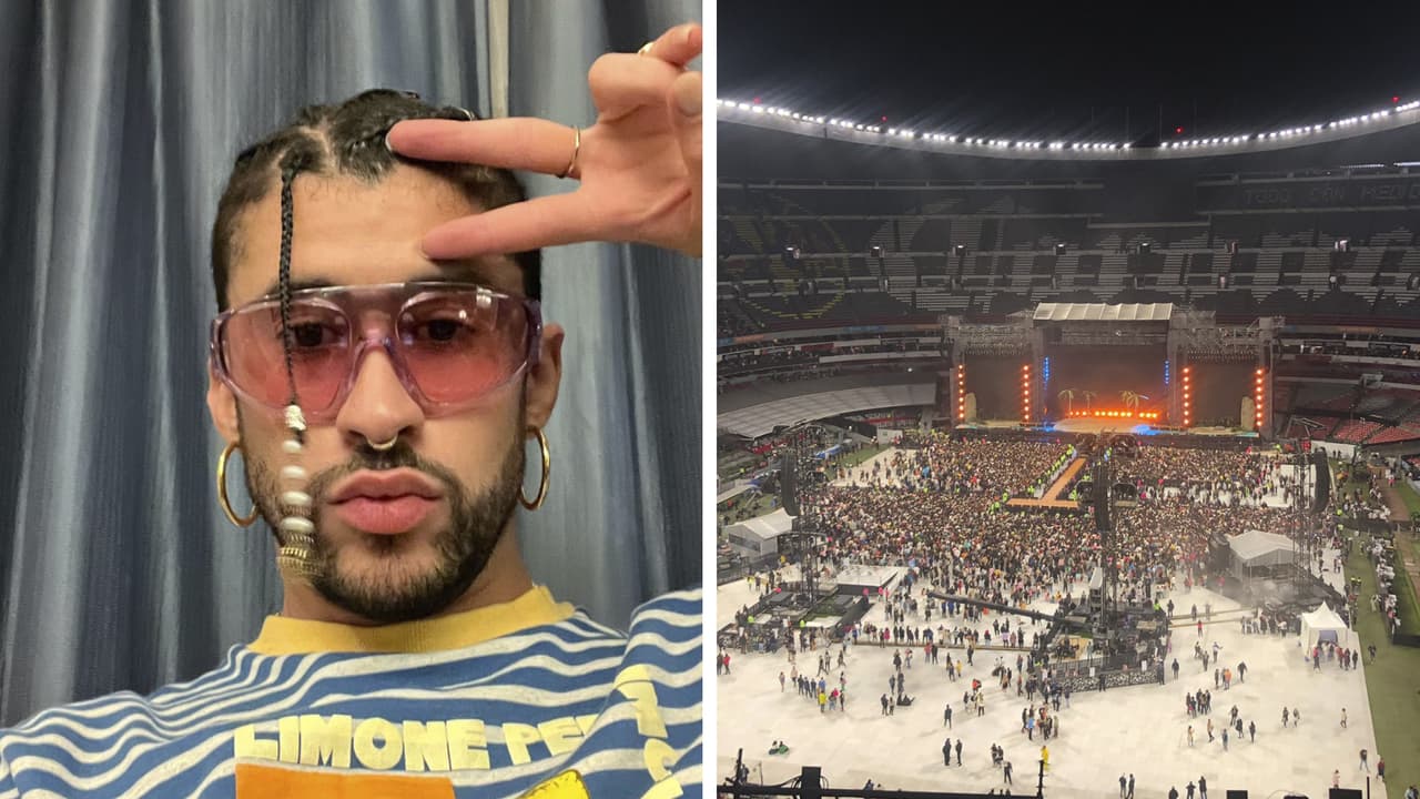 Concierto de Bad Bunny en México 'marcado' por el caos de cientos de boletos falsos