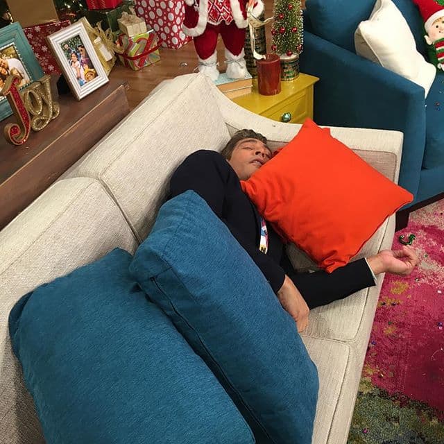 ¿Estuvo pesada la fiesta, Johnny? (1ro de enero, 2016).