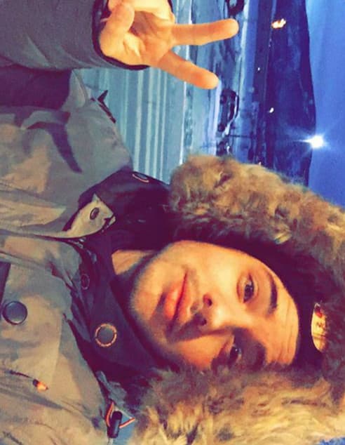 ¡Guapísimo! William Valdes nos da el primer saludo del 2016. (3 de enero, 2016).