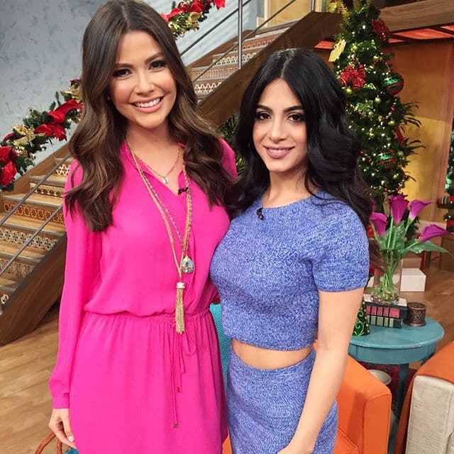 Emeraude Toubia está en casita. (5 de enero, 2016).