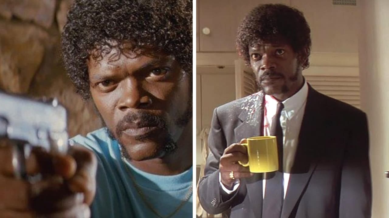 Actor Samuel L. Jackson en 'Pulp Fiction'