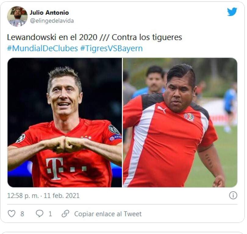 Los memes tunden a los Tigres tras caer ante Bayern | Las reacciones en redes sociales no se hicieron esperar luego de la derrota de los del ‘Tuca’ en el Mundial de Clubes.