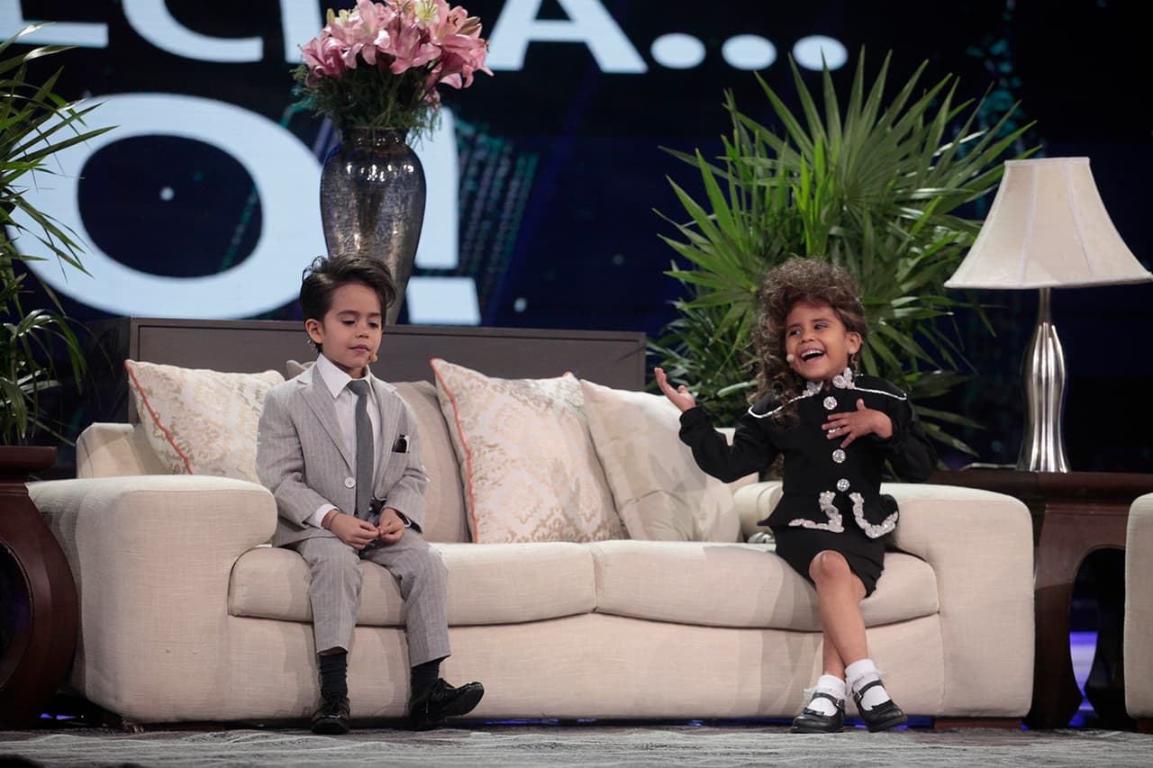 'Beba' se rió con el particular gesto que institucionalizó Luna.