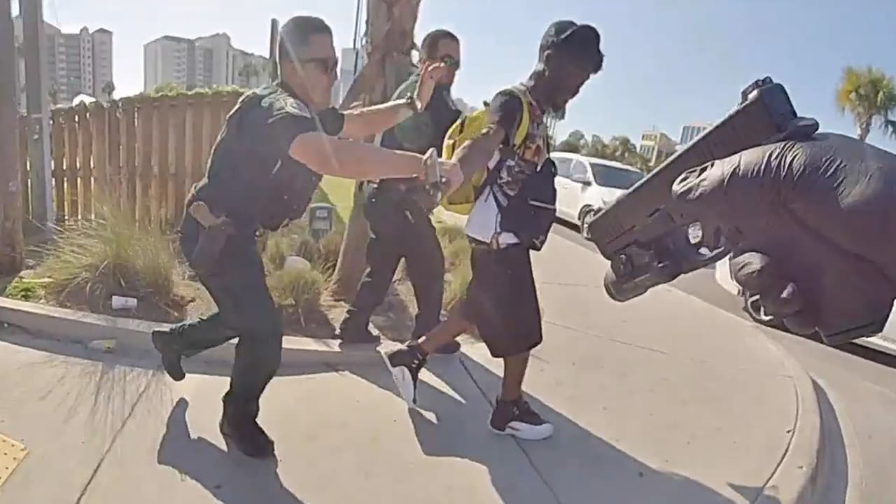 Revelan impactante video de tiroteo en las calles de Palm City Beach durante Spring Break 