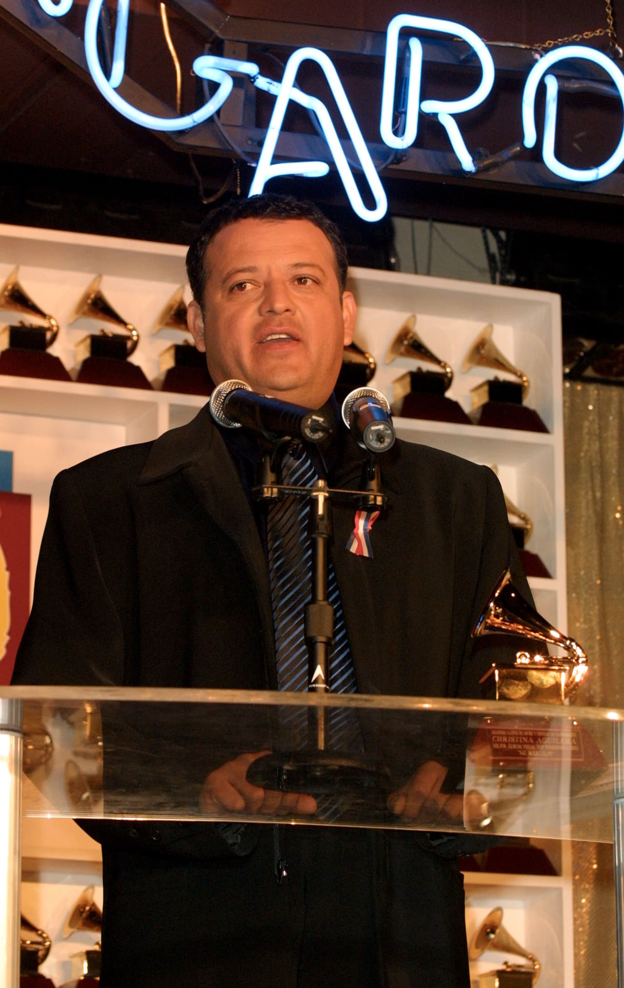 Ese año lo acompañó el comediante Paul Rodríguez.