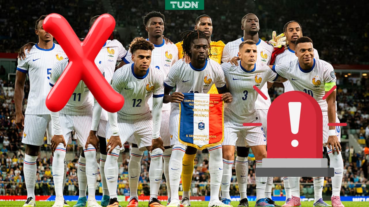 Dos bajas posibles para Francia a poco más de 30 días del Mundial