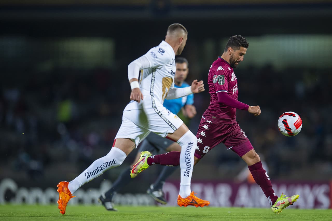 De la mano de Juan Dinenno, Pumas golea 4-1 al Saprissa, cierran la serie y aseguran su boleto a los cuartos de final de la Concacaf Liga de Campeones.