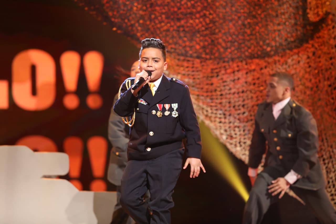 La noche que 
<a href="http://www.univision.com/shows/pequenos-gigantes/almany-tiene-todo-el-estilo-y-flow-de-los-grandes-reggaetoneros-video">cantó 'Muévelo, muévelo'</a> no fue nada fácil para Almany.