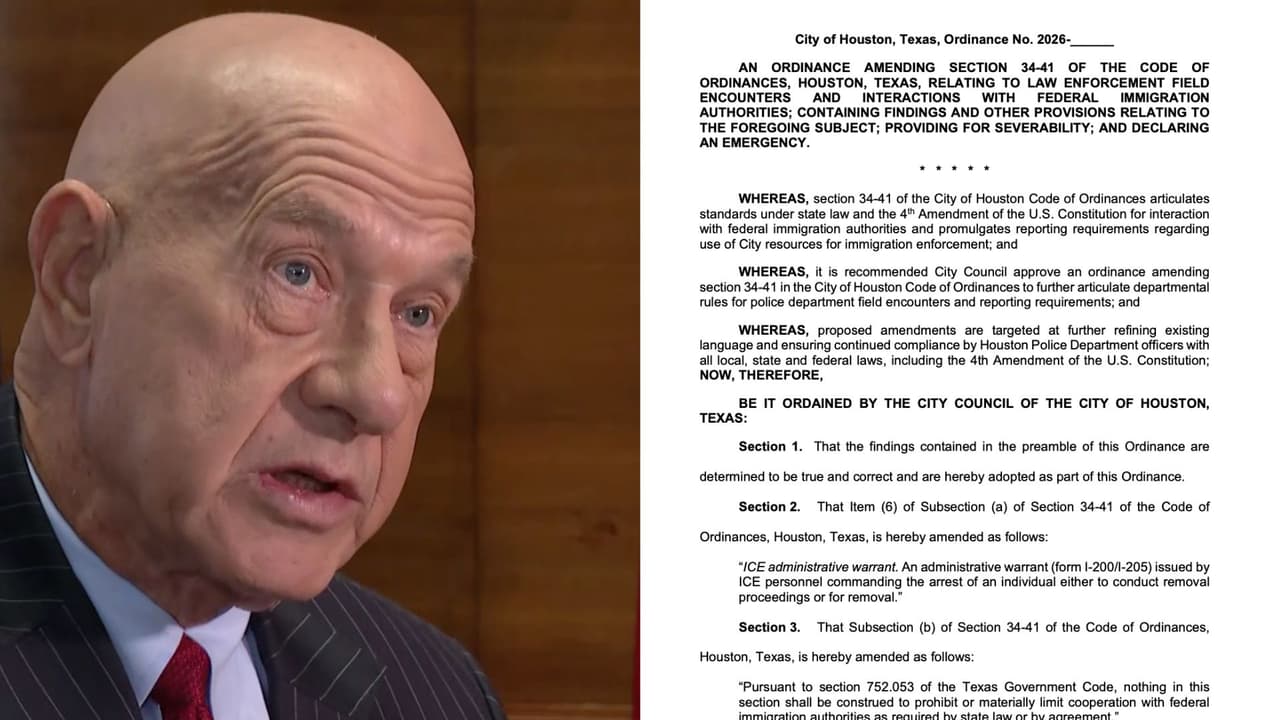 Houston ajusta lenguaje y definiciones sobre la interacción policial con autoridades migratorias