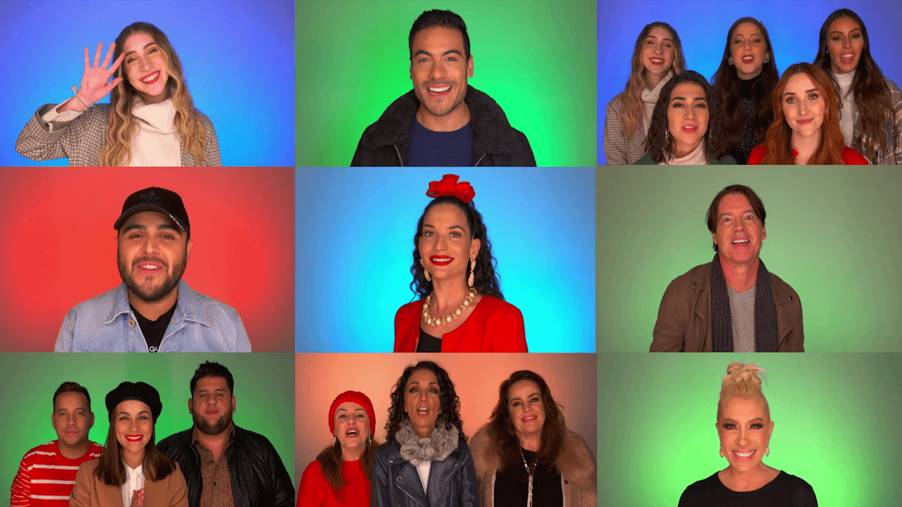 Nuestra Navidad, un concierto único con las estrellas del momento, fue el que se vivió desde el Rockefeller Center en Nueva York.