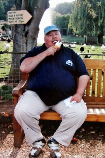 Este hombre le dijo adiós a su sobre peso por una muy buena razón.