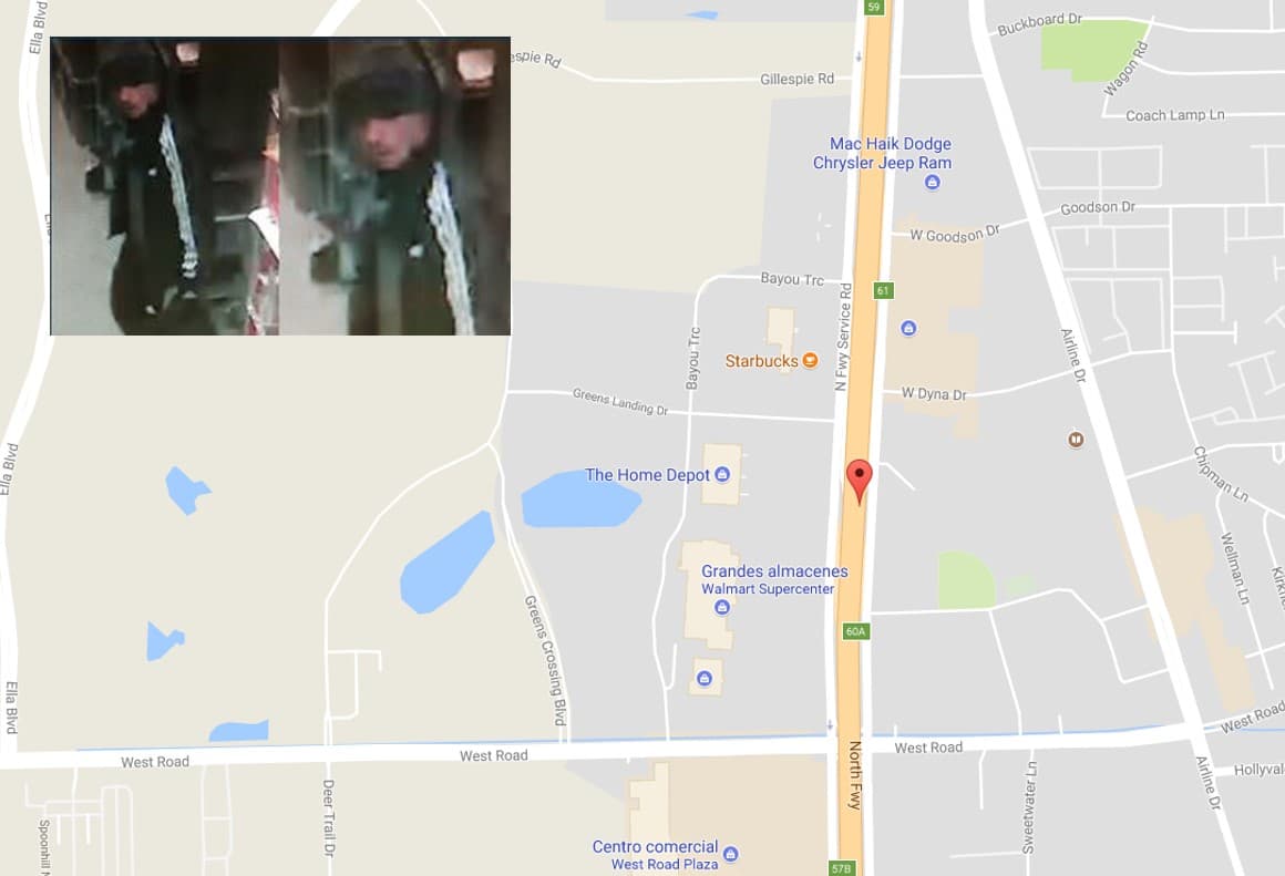 Autoridades federales ofrecen recompensa para encontrar al sospechoso de robar 12 armas en Houston durante el huracán Harvey