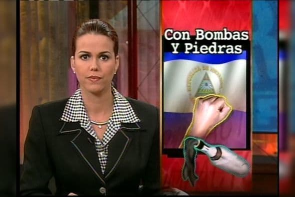 Maria Celeste Arraras durante los inicios de Primer Impacto