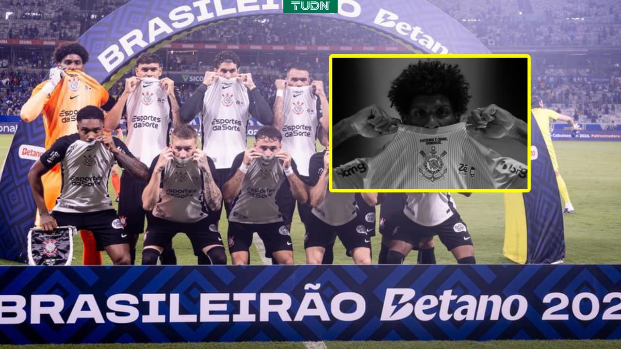 Corinthians usa gesto de Prestianni para lanzar mensaje antirracista en apoyo a Vinícius