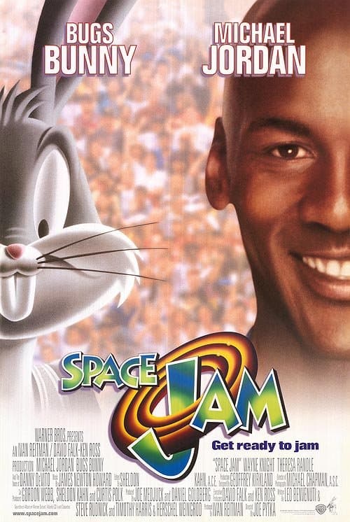 Space JamFecha de estreno: noviembre 15 de 1996Director: Joe PytkaElenco: Michael Jordan, Wayne Knight, Theresa Randle