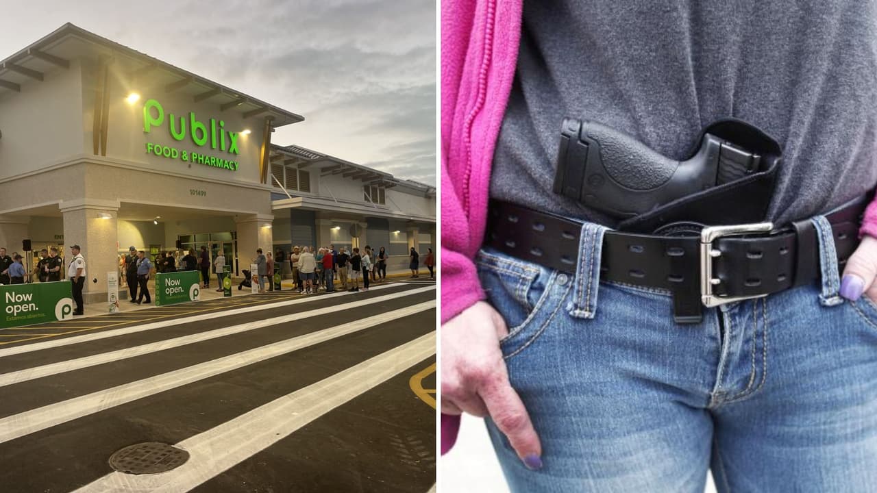 Porte de armas en Publix de Florida: qué tiendas lo permiten y cuáles son las reglas vigentes
