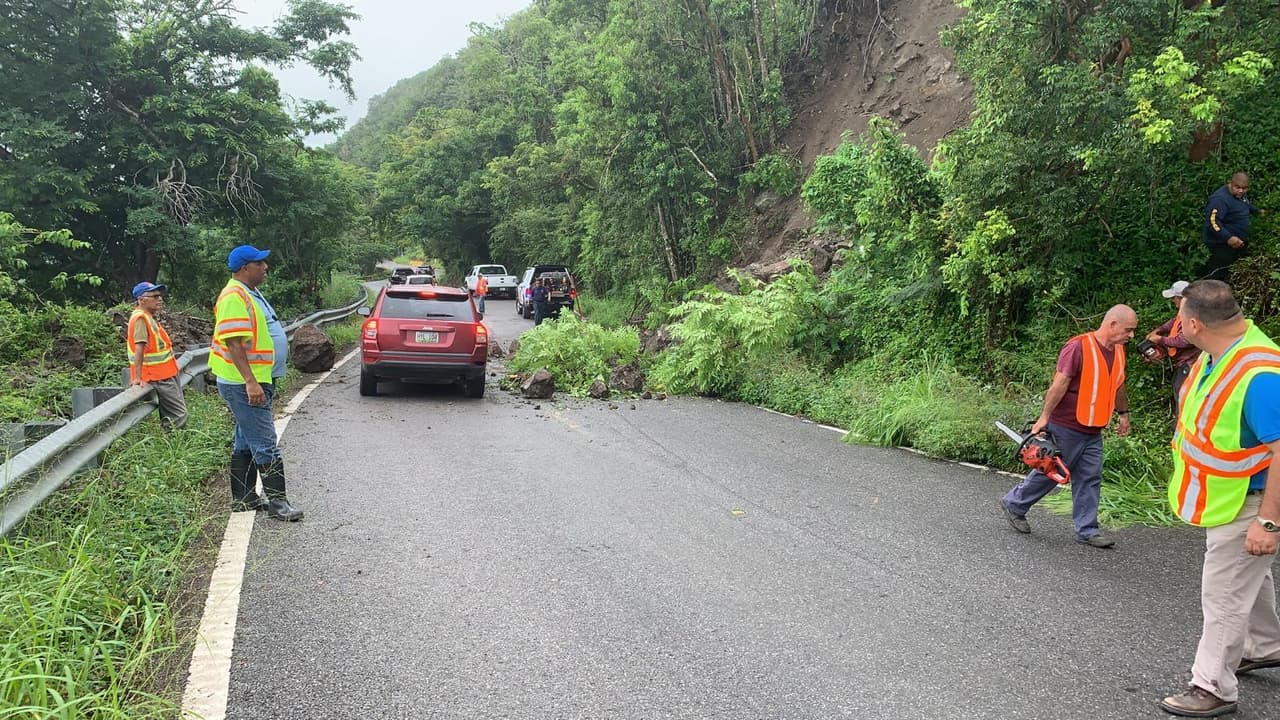 Cierran la carretera PR-14 de Aibonito a Coamo