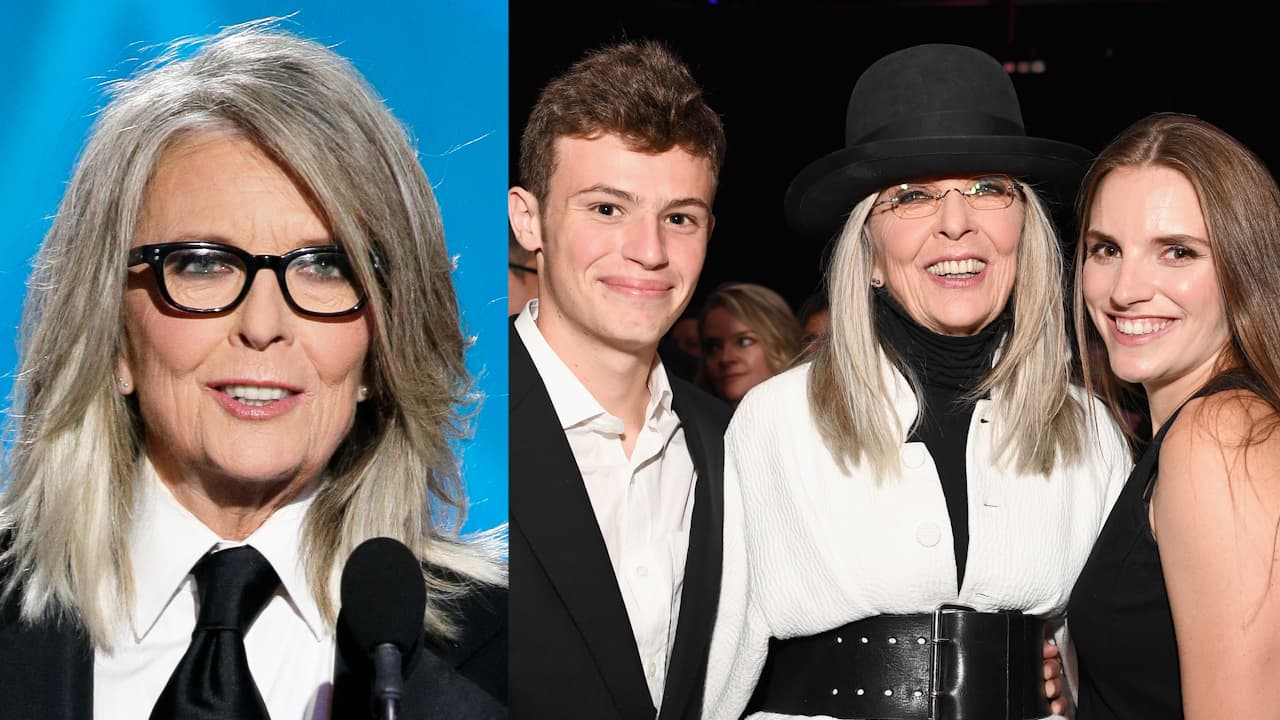 Diane Keaton rompió los estereotipos: nunca se casó, vivió plena y adoptó hijos a los 50