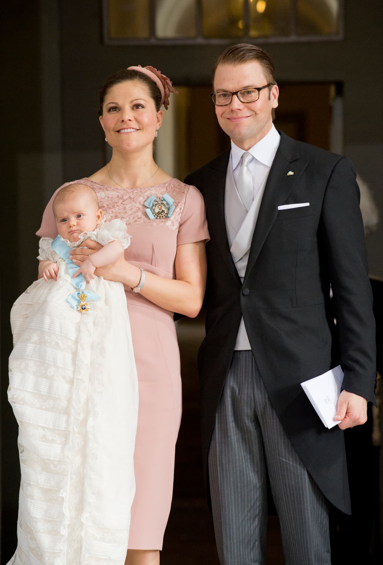 Estela fue bautizada el 22 de mayo de 2012 en la Iglesia del Palacio Real,