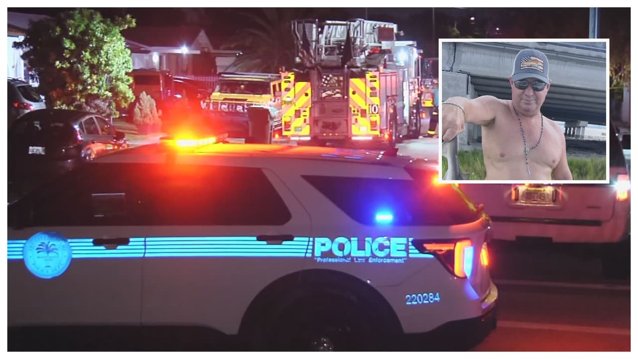 Hombre en estado crítico tras ser rescatado de un incendio en Miami