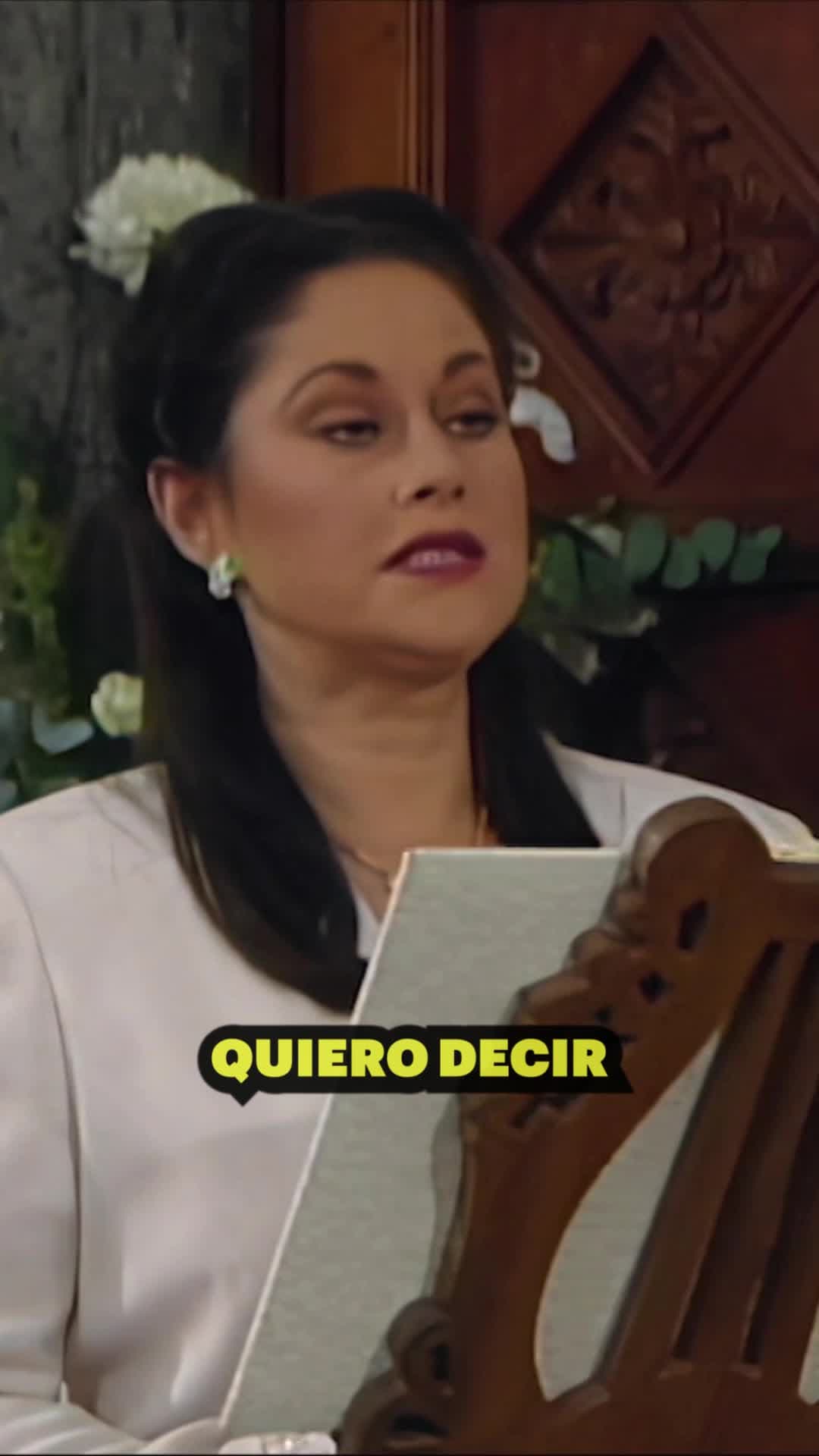 Josefina pide perdón frente a todo el pueblo