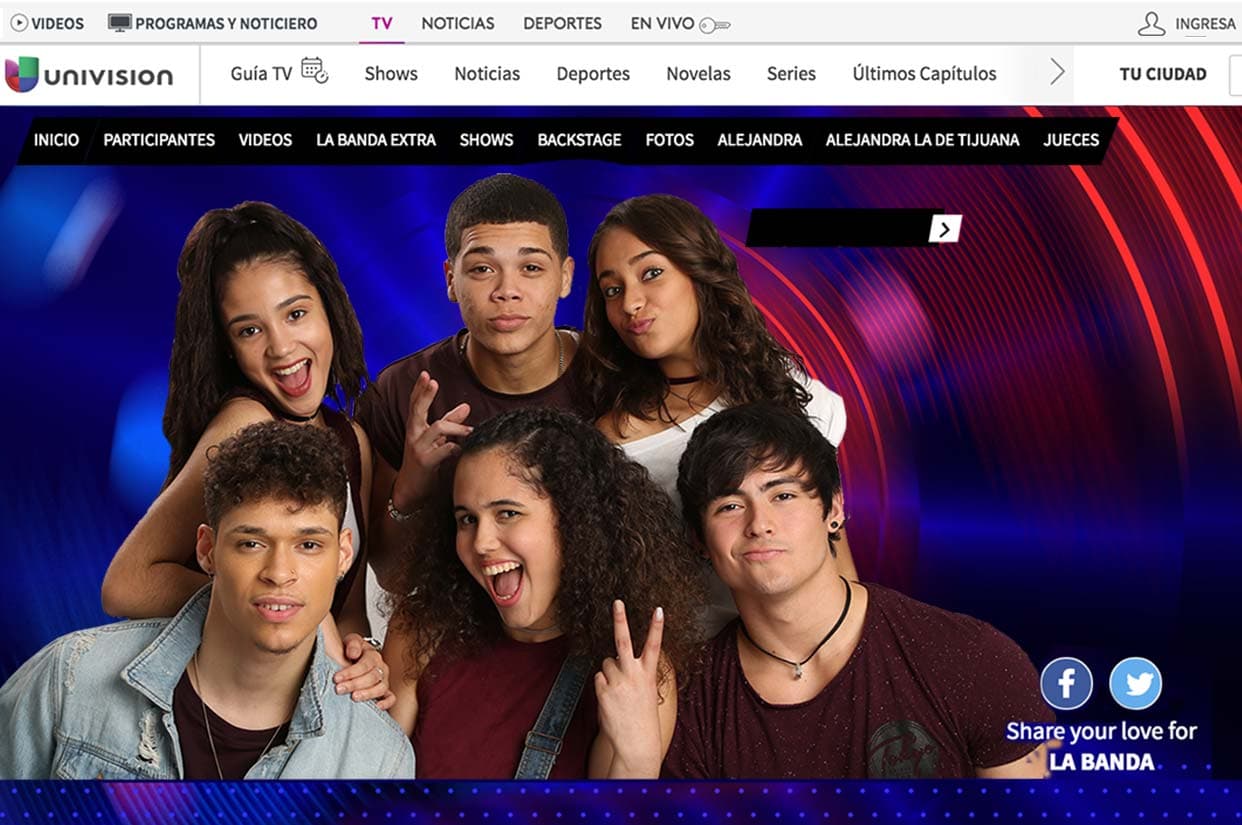 Para usuarios de Google Play descarga
<b><a href="https://play.google.com/store/apps/details?id=com.screenz.conecta&hl=es" target="_blank">aquí</a></b>.
<br>Para usuarios de iOS descarga
<a href="https://itunes.apple.com/us/app/univision-conecta/id1031087873?mt=8" target="_blank"><b>aquí</b></a>.