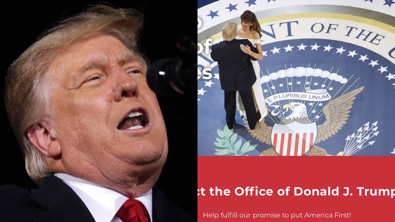 Donald Trump lanza su nuevo sitio web y presume haber derrotado el establishment de Washington 