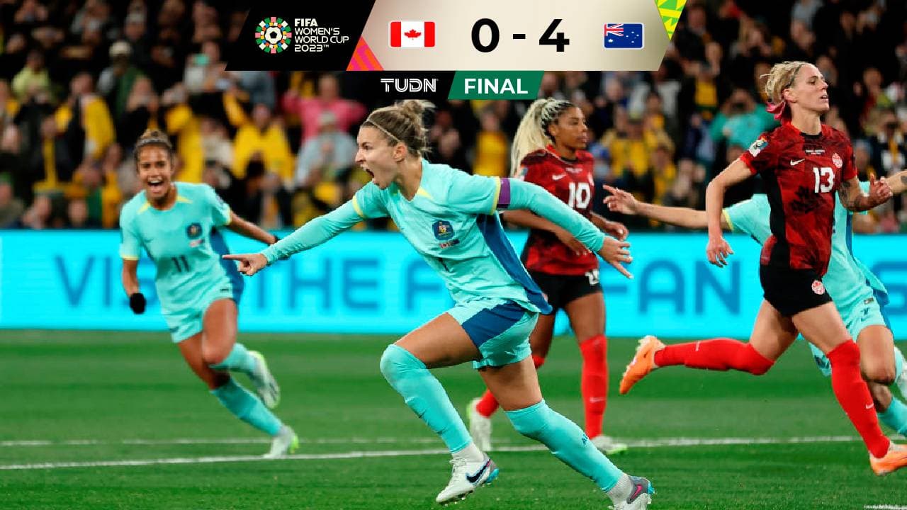 Australia goleó a Canadá y avanzó a Octavos en el Mundial Femenil 2023