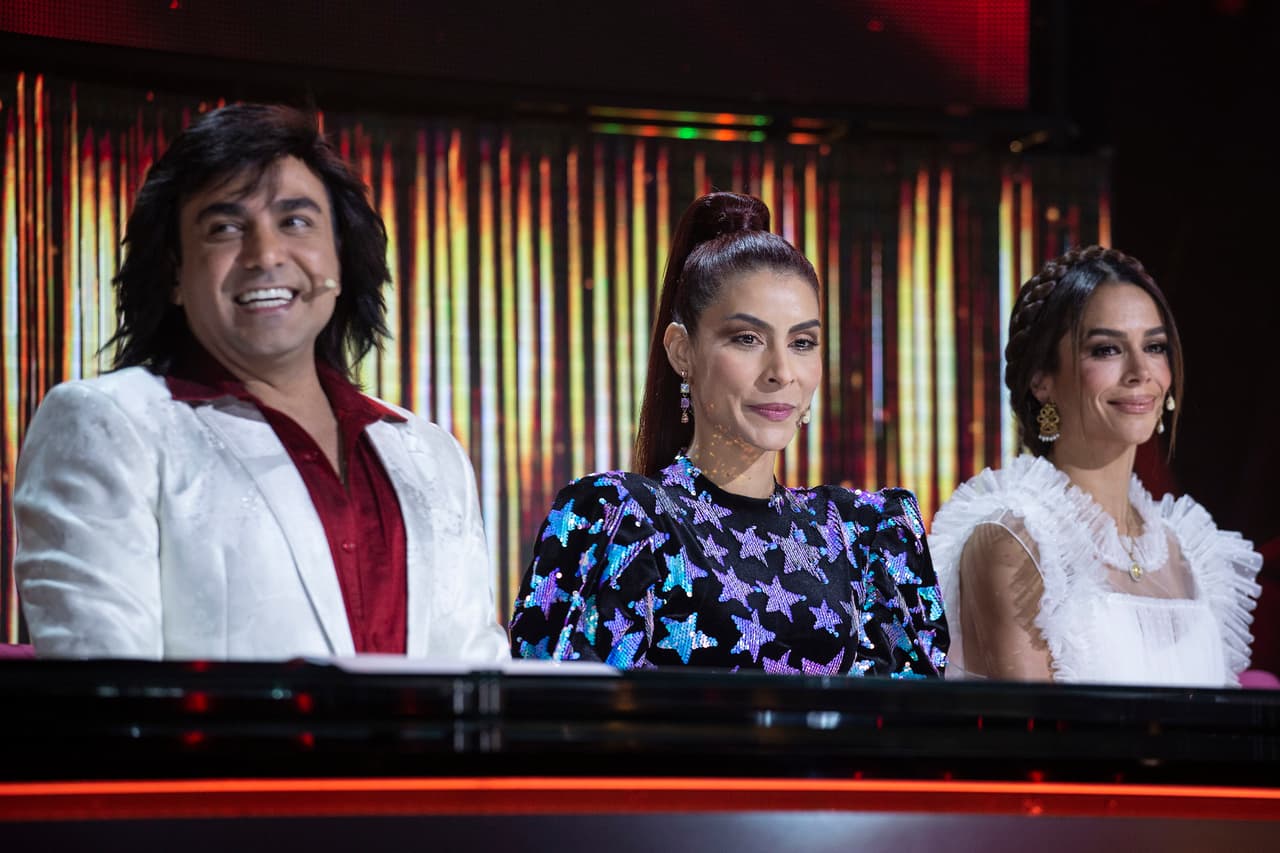 Durante el primer programa de Pequeños Gigantes, los jueces lucieron súper elegantes.