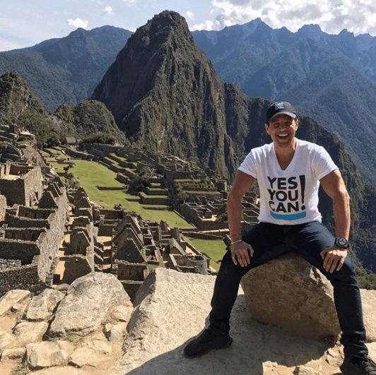 La vista de este santuario inca es impresionante.