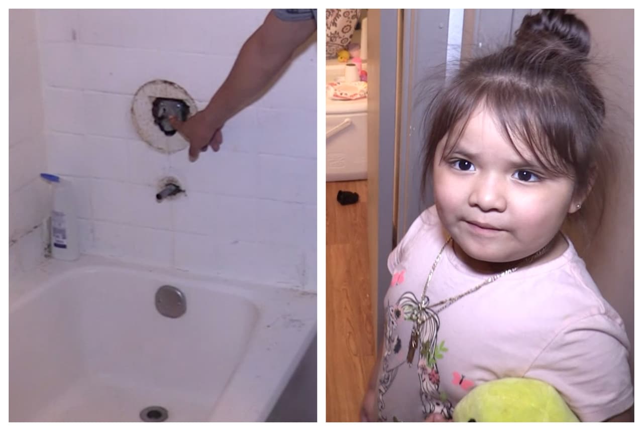 Sin agua por 3 meses y en condiciones deplorables: un padre y sus hijas piden ayuda de las autoridades