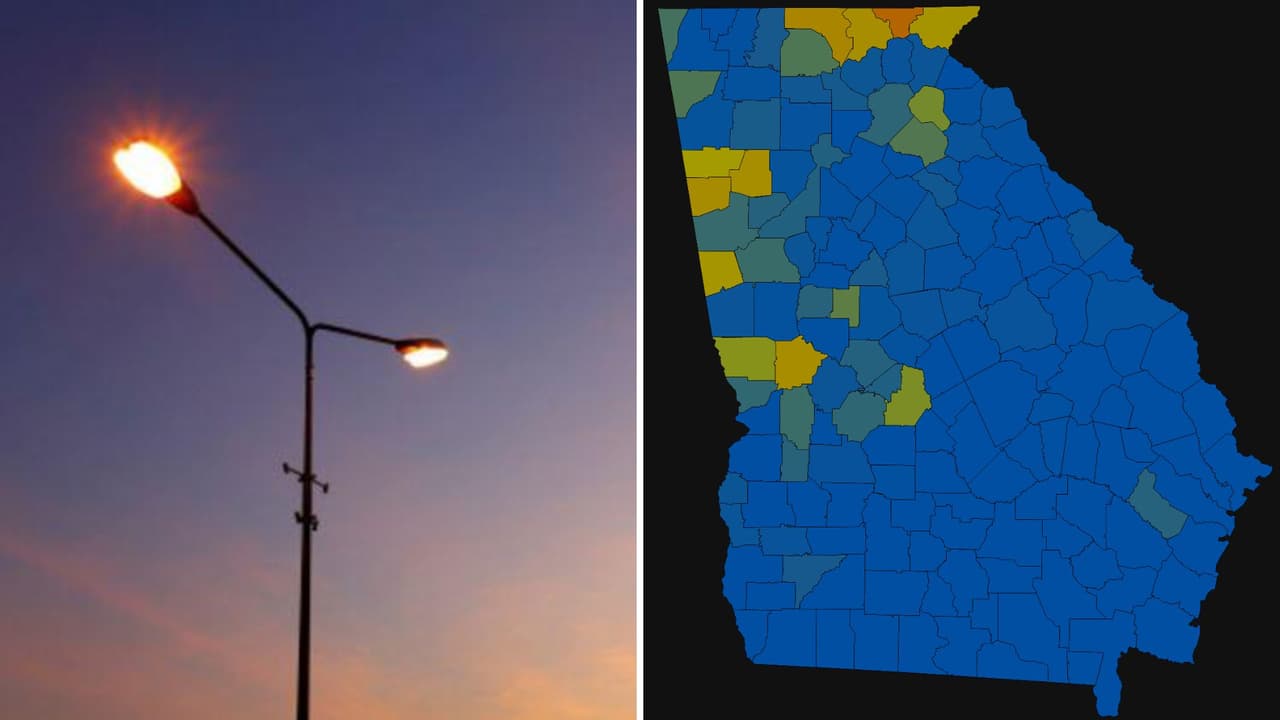 Más de 70,000 hogares en Georgia amanecen sin electricidad tras el paso de las tormentas severas