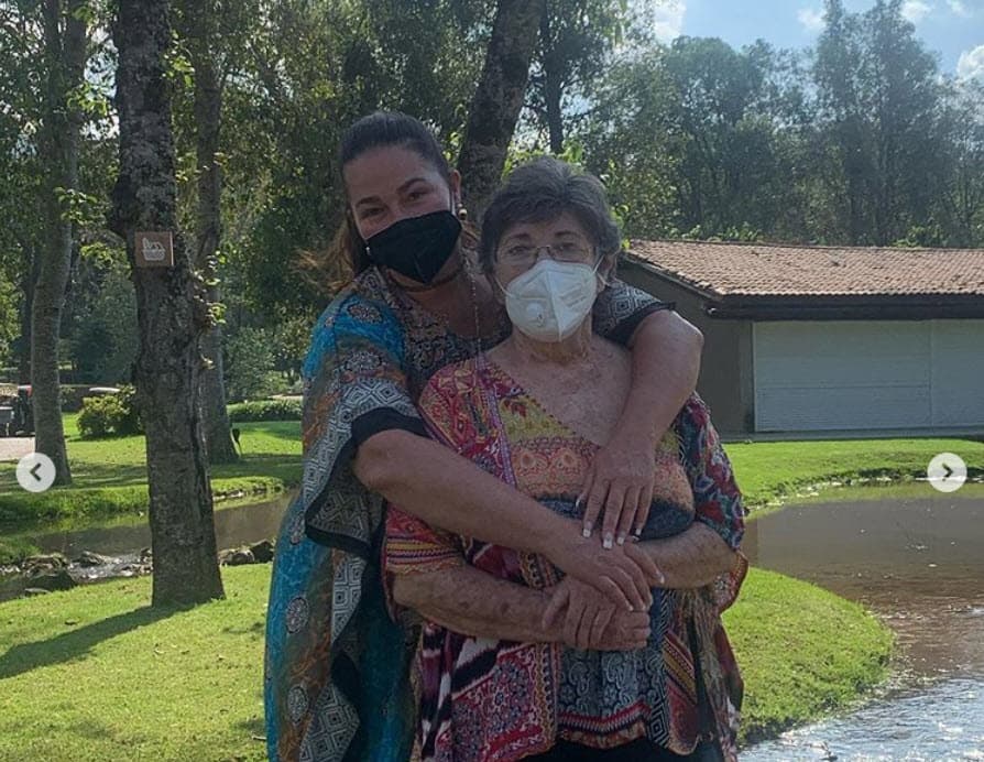 Pero con medidas extremas, Eugenia Cauduro pudo tenerla a su lado en un memorable encuentro madre e hija.
<br>