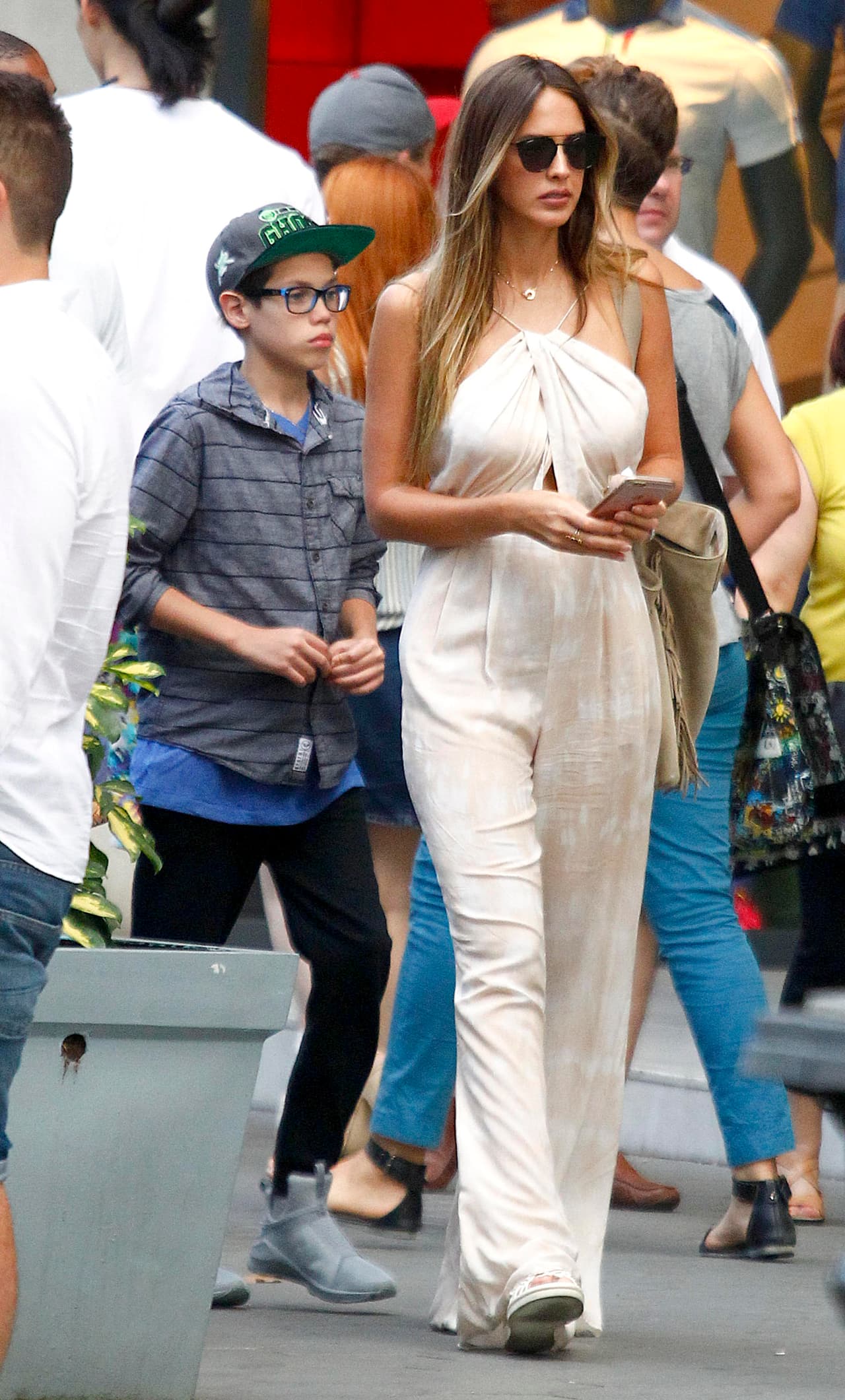 Juntos disfrutaron un poco de Barcelona.