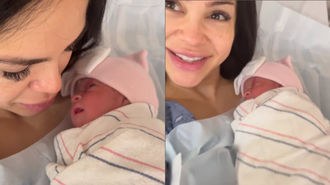 Así presentó Natti Natasha a su segunda hija, Dominique Isabelle.