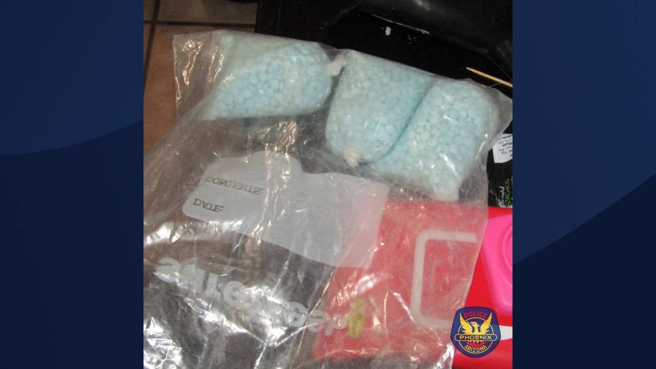 Autoridades desmantelaron este sitio de tráfico de fentanilo el 12 de julio. 
<br>