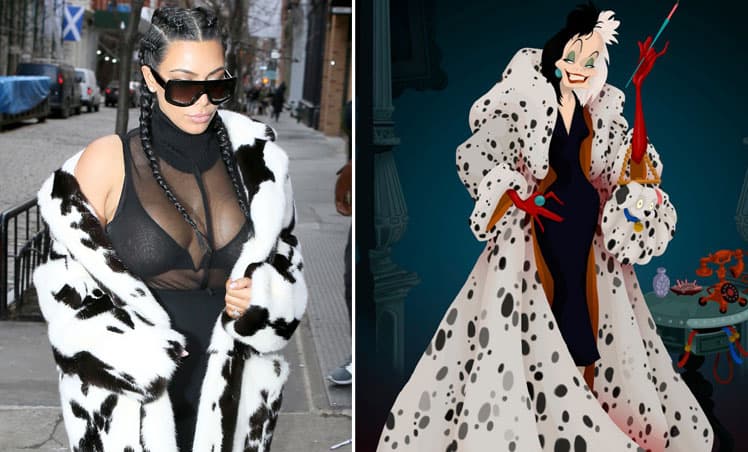 Tal vez el día de mañana la encontramos con la cabellera teñida como Cruella.