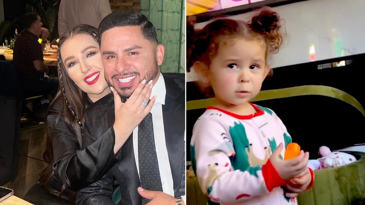 La hija de Larry Hernández y Kenia recibió un plátano de regalo en Navidad y su reacción causó revuelo