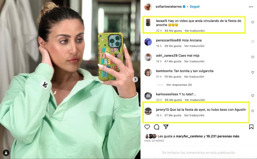 Sofía Rivera Torres vive escándalo tras presunta infidelidad