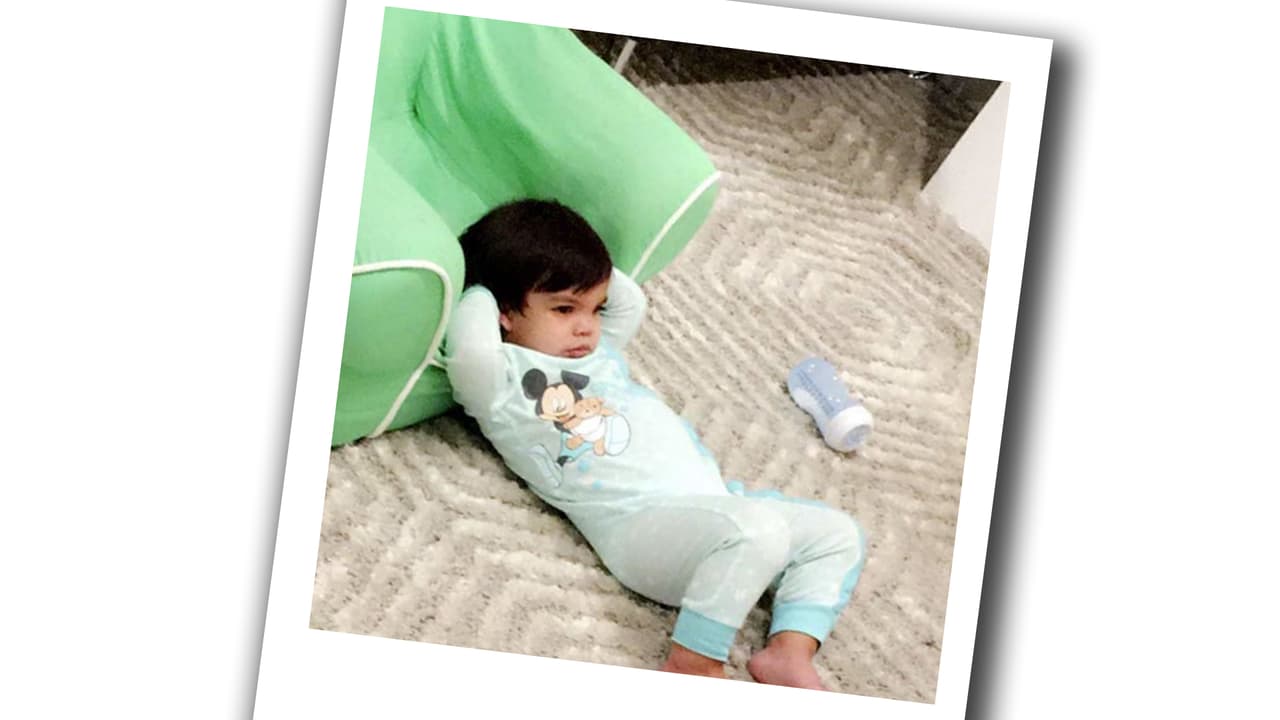 Matteo es muy mimado y siempre sale con alguna ocurrencia.