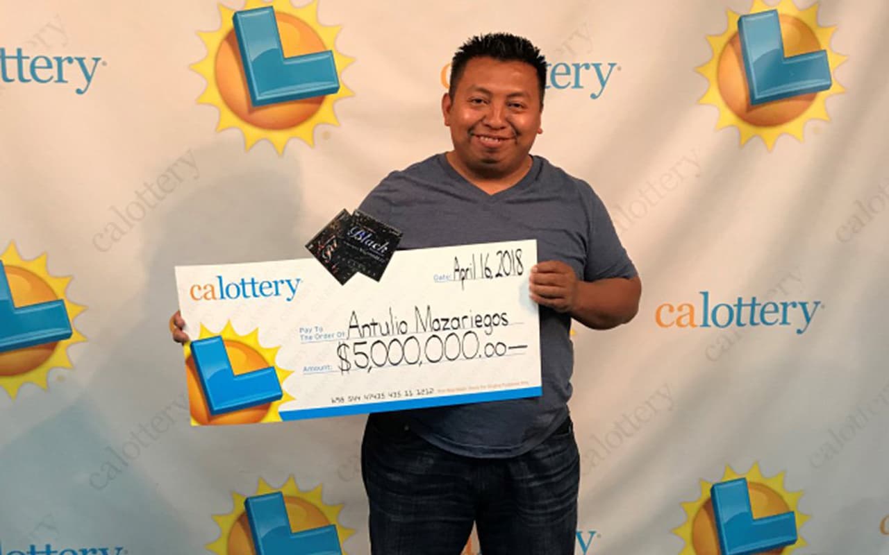 El hombre con suerte que se ha ganado la lotería cuatro veces en seis meses (más de $6 millones)