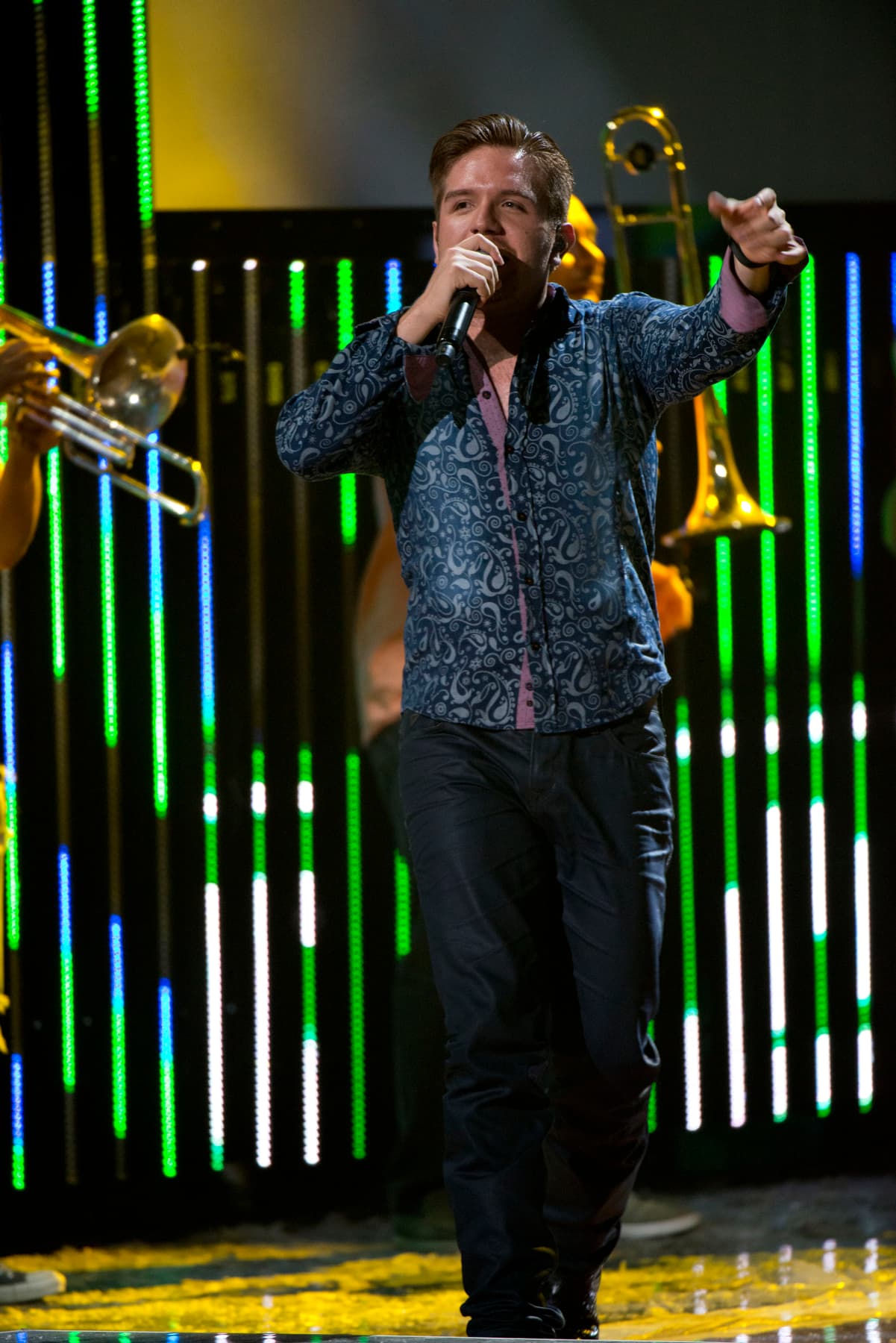 Este imparable ídolo del regional mexicano demostró durante el ensayo que armará una gran fiesta sobre el escenario.