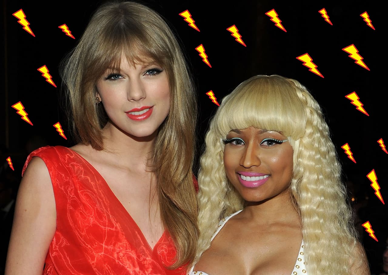 Todo empezó cuando Taylor y Nicki sacaron sus 'trapitos al sol' en Twitter y se declararon la guerra.