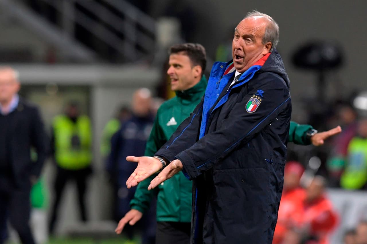 Giampiero Ventura, entrenador italiano, no podía creer lo que estaba sucediendo.