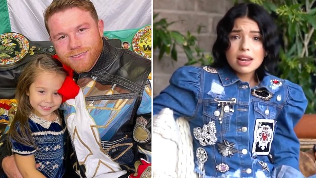 Agárrate Ángela Aguilar, la hija de 'Canelo' está cantando tus éxitos con su tierna voz