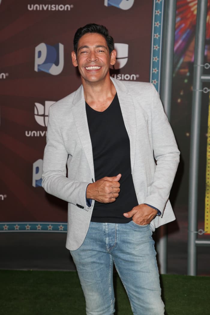 En julio del 2014, durante los Premios Juventud.