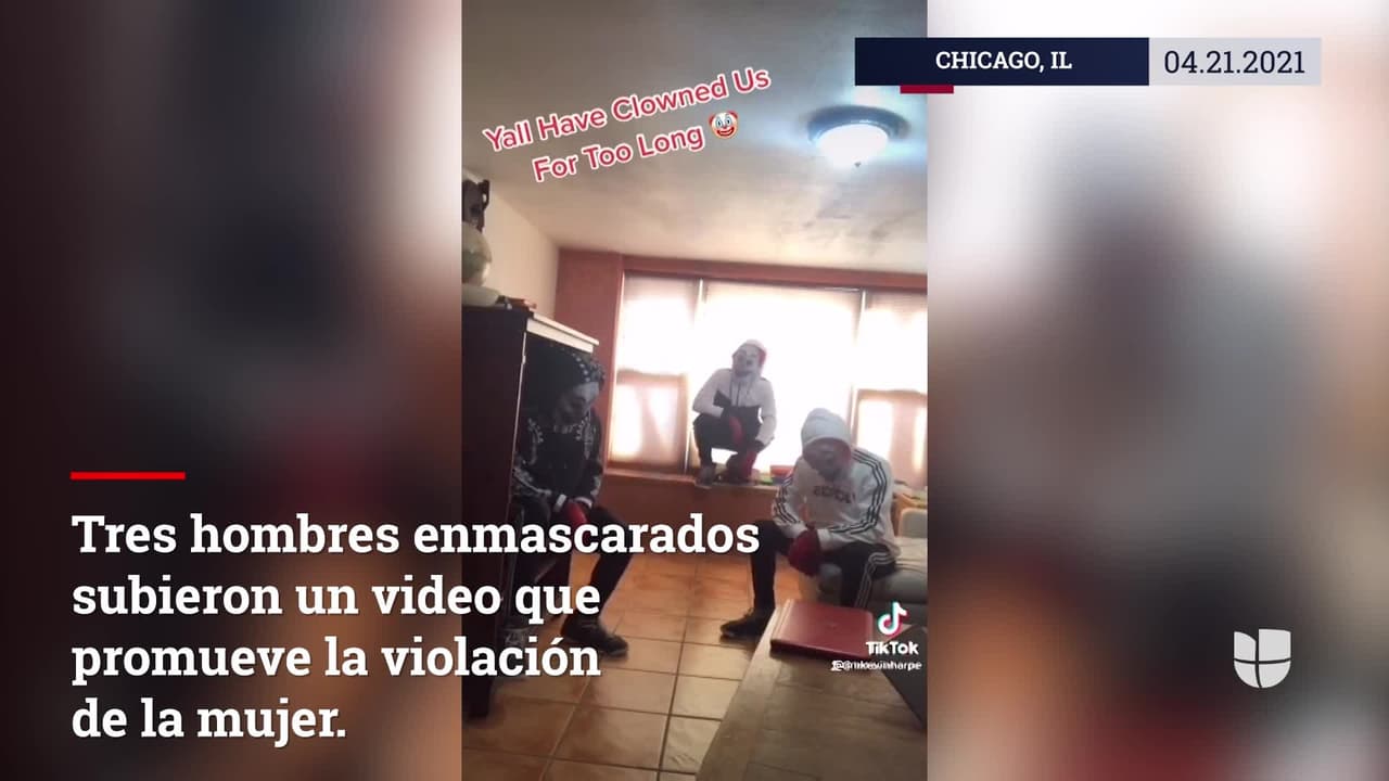 <b>¿Qué sucedió en Tik Tok?</b>
<br>Tres hombres enmascarados, presuntamente bajo la cuenta de @imkevinharpe en Tik Tok, subieron un video que promueve la
<b><a href="https://www.dhs.state.il.us/page.aspx?item=31985" target="_blank"> violación de la mujer</a></b>. Juan Carlos Pedreira, experto en redes sociales, explicó la implicación de estos videos hoy día.