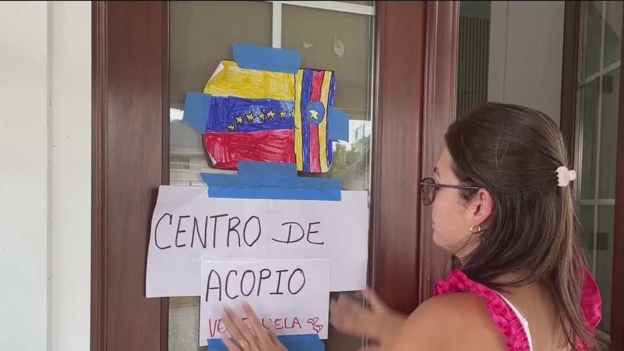 Comunidad de Kissimmee organiza centro de acopio con ayuda humanitaria para Venezuela