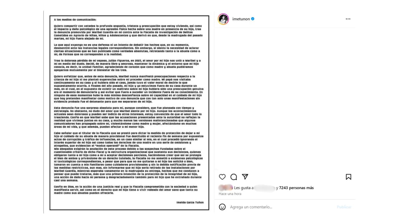 Así reaccionó Imelda Tuñón a la destitución del Fiscal.